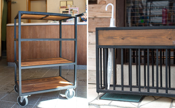 オーダーメイド アイアン家具 10万円 チケット　設計+制作　特注家具【ANAテック株式会社】 [AKBD009]