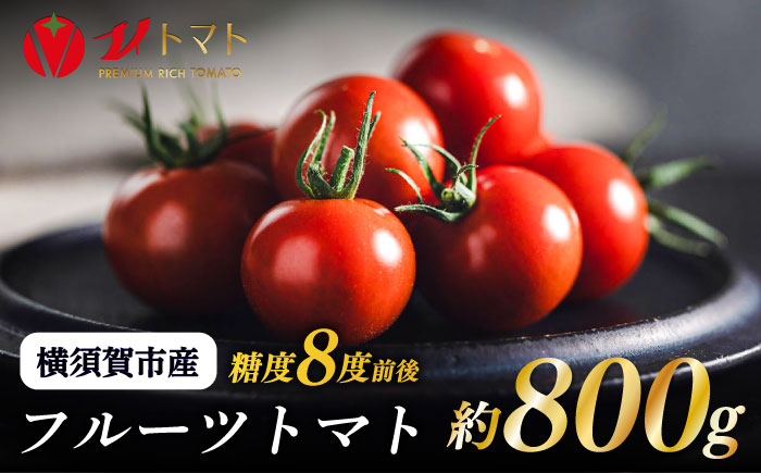【先行予約】V トマト 糖度8度前後 800g【株式会社ブイ・テクノロジー】 [AKBL003]