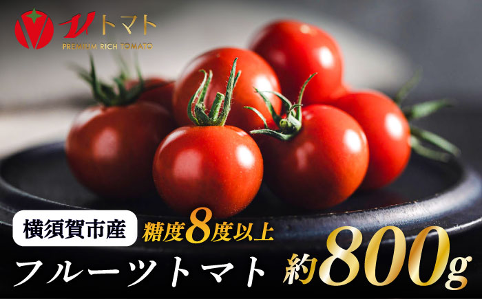 【先行予約】V トマト 糖度8度以上 800g【株式会社ブイ・テクノロジー】 [AKBL004]
