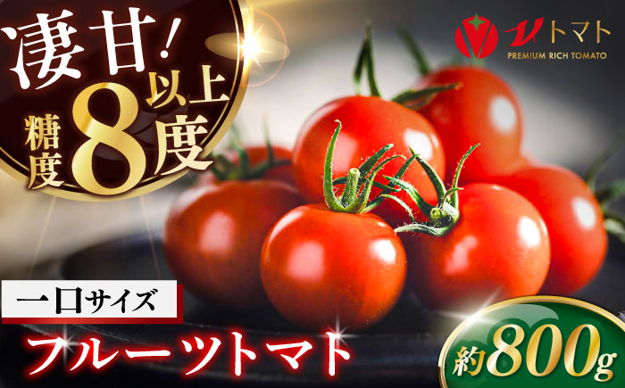 【先行予約】V トマト 糖度8度以上 800g【株式会社ブイ・テクノロジー】 [AKBL004]