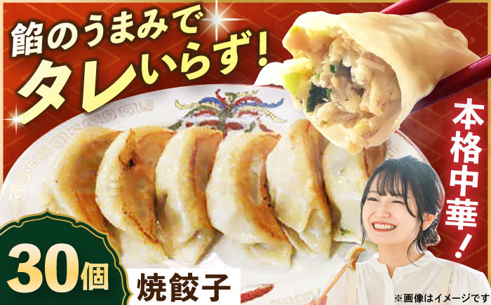 冷凍 焼餃子 30個【横須賀商工会議所 おもてなしギフト事務局（上海亭）】 [AKED002]
