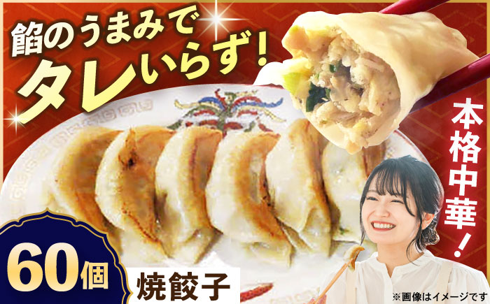 冷凍 焼餃子 60個【横須賀商工会議所 おもてなしギフト事務局（上海亭）】 [AKED003]