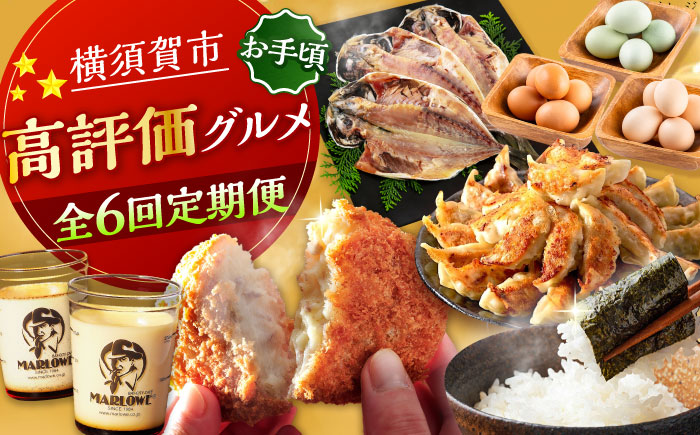 【全6回定期便】横須賀 お手軽 高評価 定期便 [AKZZ029]