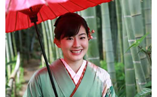 古都鎌倉で二十歳の撮影　屋外ロケーションフォト 全データプラン(人力車付)