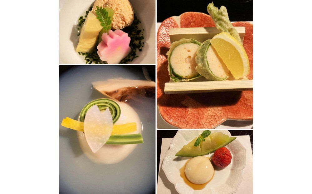 〈父の日ギフト〉鎌倉山「らい亭」会席「雅」ペア御食事券,神奈川の地酒300ml1本付き