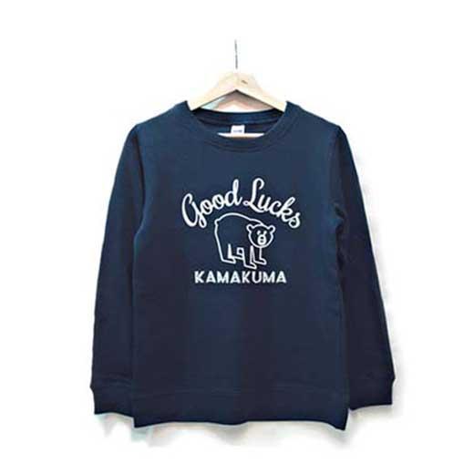 【Women’s Mサイズ】鎌倉の人気キャラクターカマクマのスウェットとTOTEバッグ