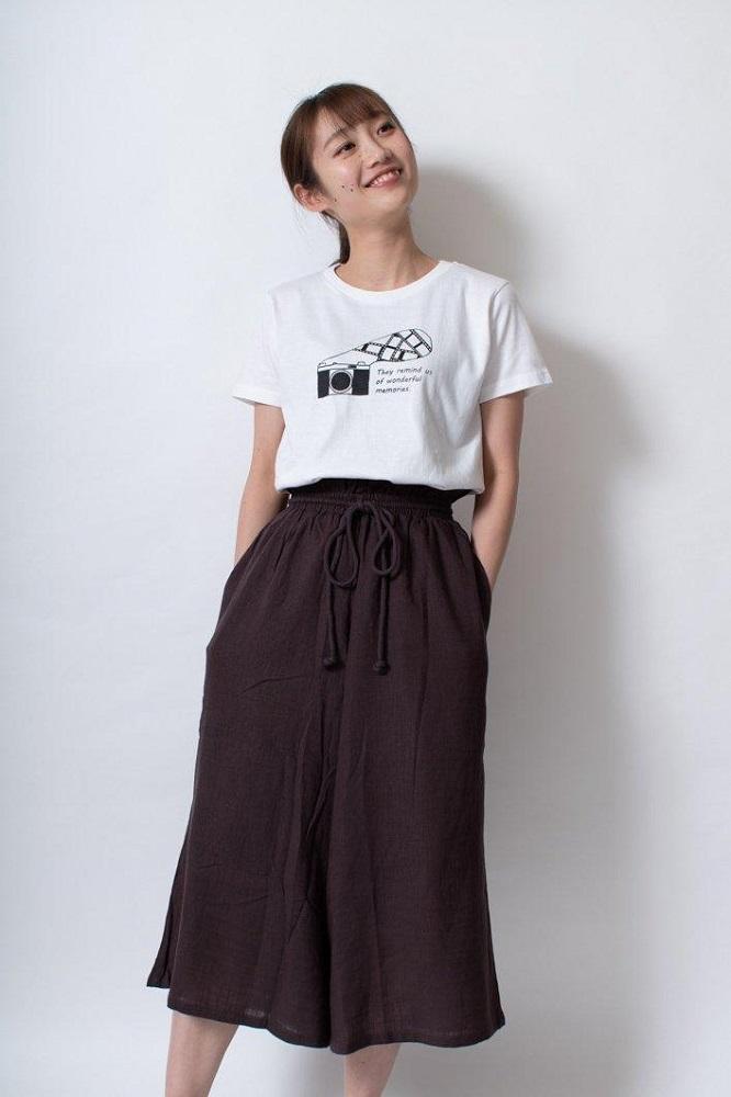 【0サイズ】【KEY MEMORY】Camera T-shirts WHITE