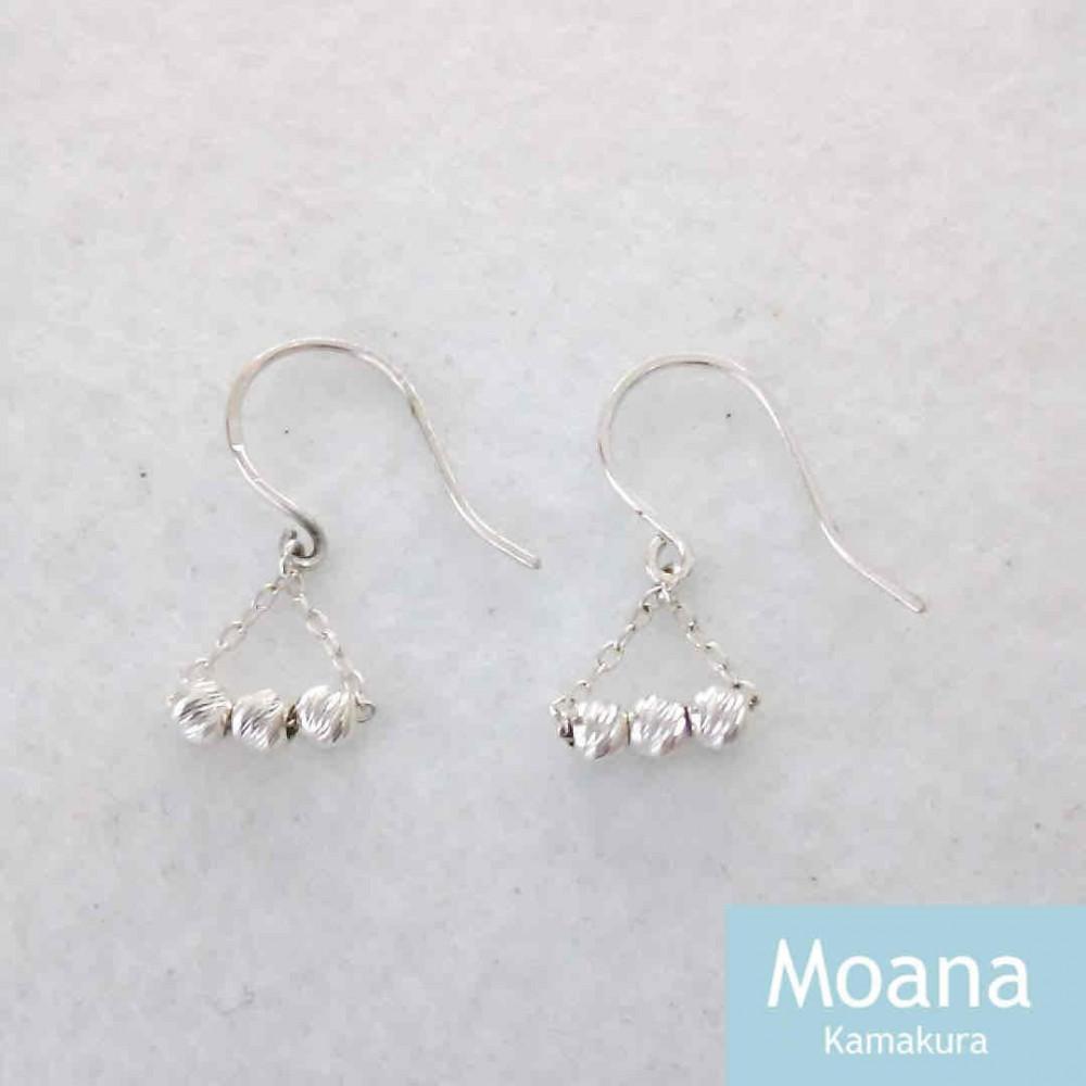 シルバートウィンクルスウィングピアスネックレスセット