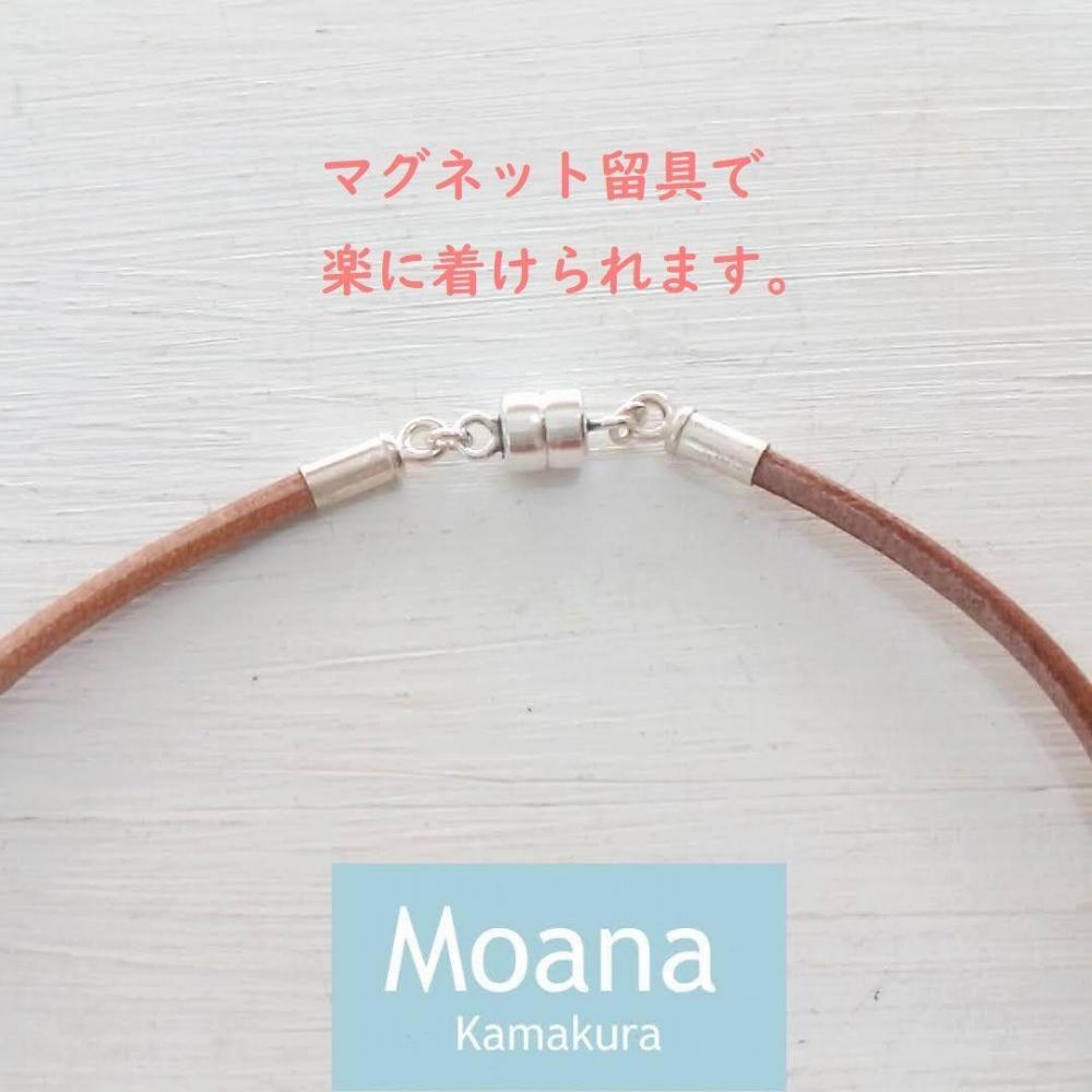 【Crystal Aqua Blue】ボールチョーカー（レディース：40cm　1点）