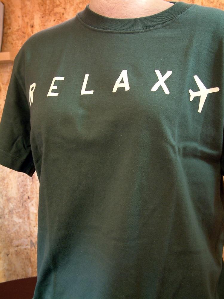 鎌倉ブランドの老舗「KAMAKULAX」の定番オリジナル RELAX Ｔシャツ【オートミール】Sサイズ