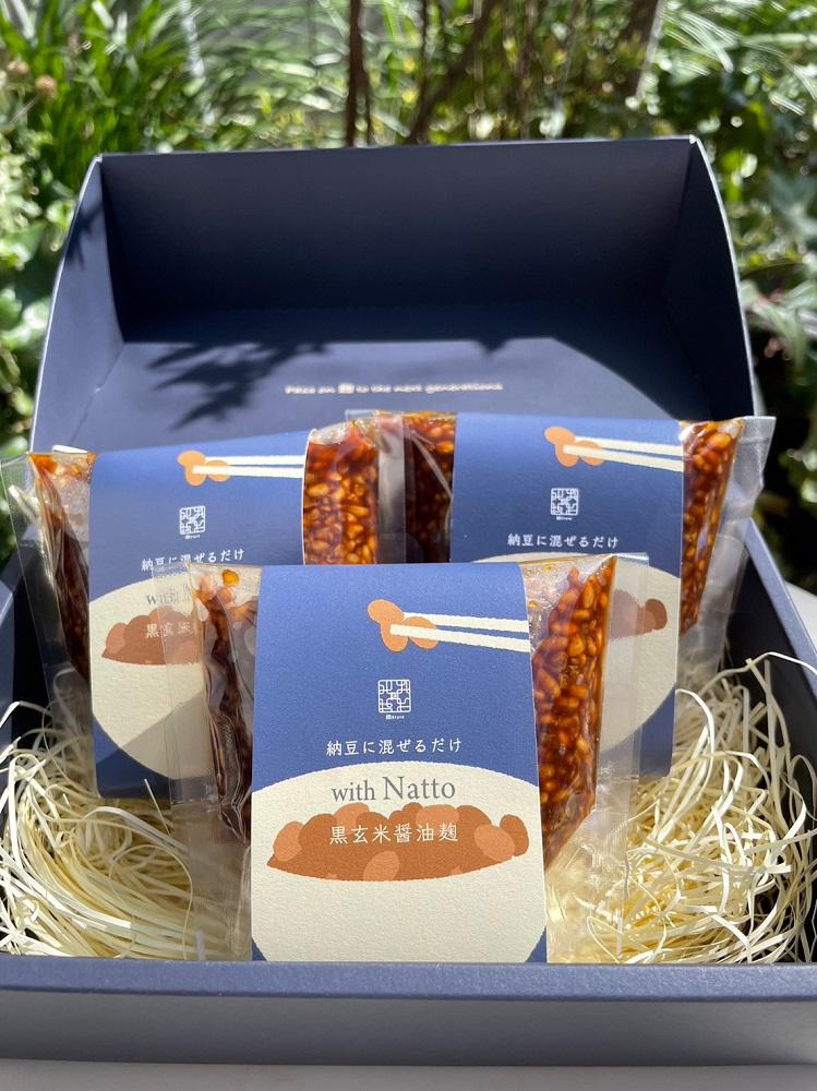 納豆にかけるだけwith  Natto 黒玄米醤油麹