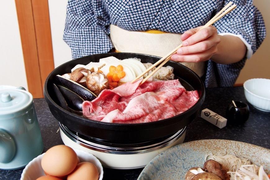 鎌倉御成町石川　鎌倉市ふるさと納税オリジナルすき焼きコース　ディナー２名様お食事券 | 和食 黒毛和牛 肉 すき焼き コース ディナー 食事券 人気 おすすめ 高級 記念日 グルメ 送料無料 神奈川 鎌倉