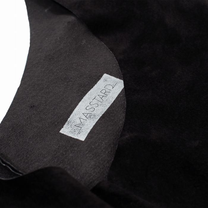 MASSTARD -WASHABLE HELMET BAG- BLACK