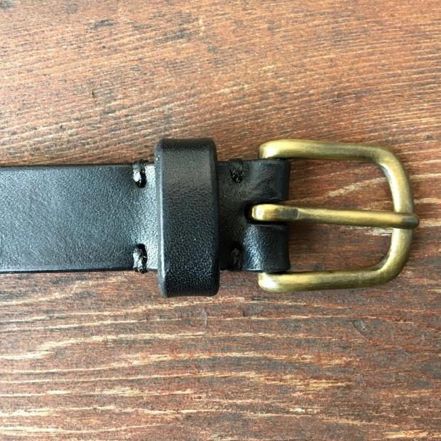 Original leather belt-Black-Short