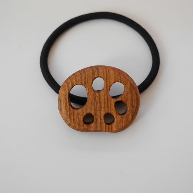 蓮根のヘアゴム