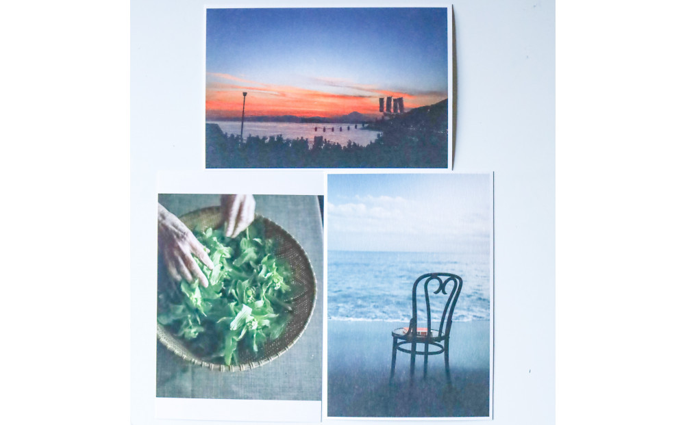 甘糟りり子著　鎌倉の家　撮り下ろし　ポストカード　セット