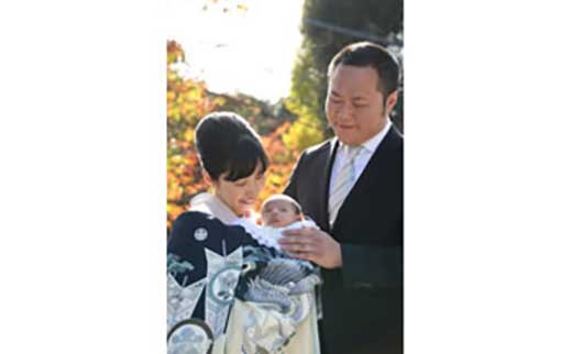 古都鎌倉でお宮参り　スタジオ&屋外ロケーション撮影プラン