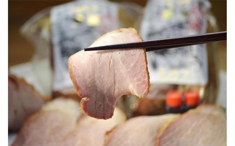 〈お歳暮ギフト〉鎌倉稲村亭 炭火焼豚セット（２本・計450ｇ入り）