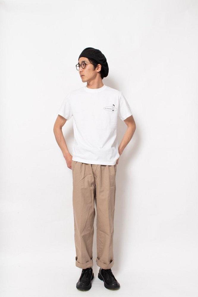 《0》レディースM　サーフTシャツ　WHITE