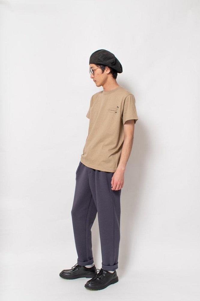 《2》メンズL　サーフTシャツ　BEIGE