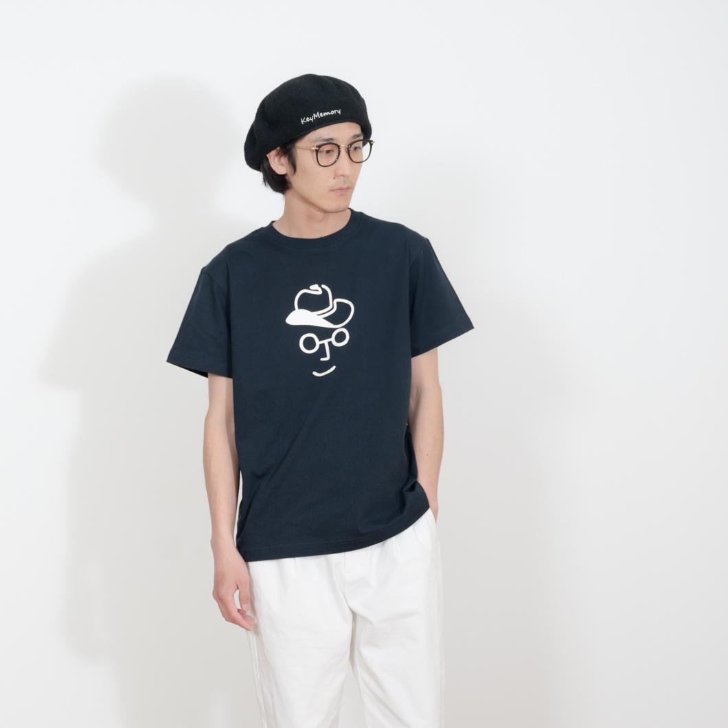 《3》【KEYMEMORY 鎌倉】カウボーイハットTシャツ NAVY