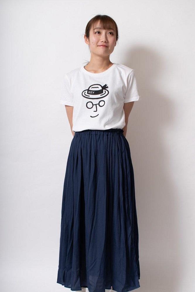 【0サイズ】【KEY MEMORY】Straw hat T-shirts WHITE