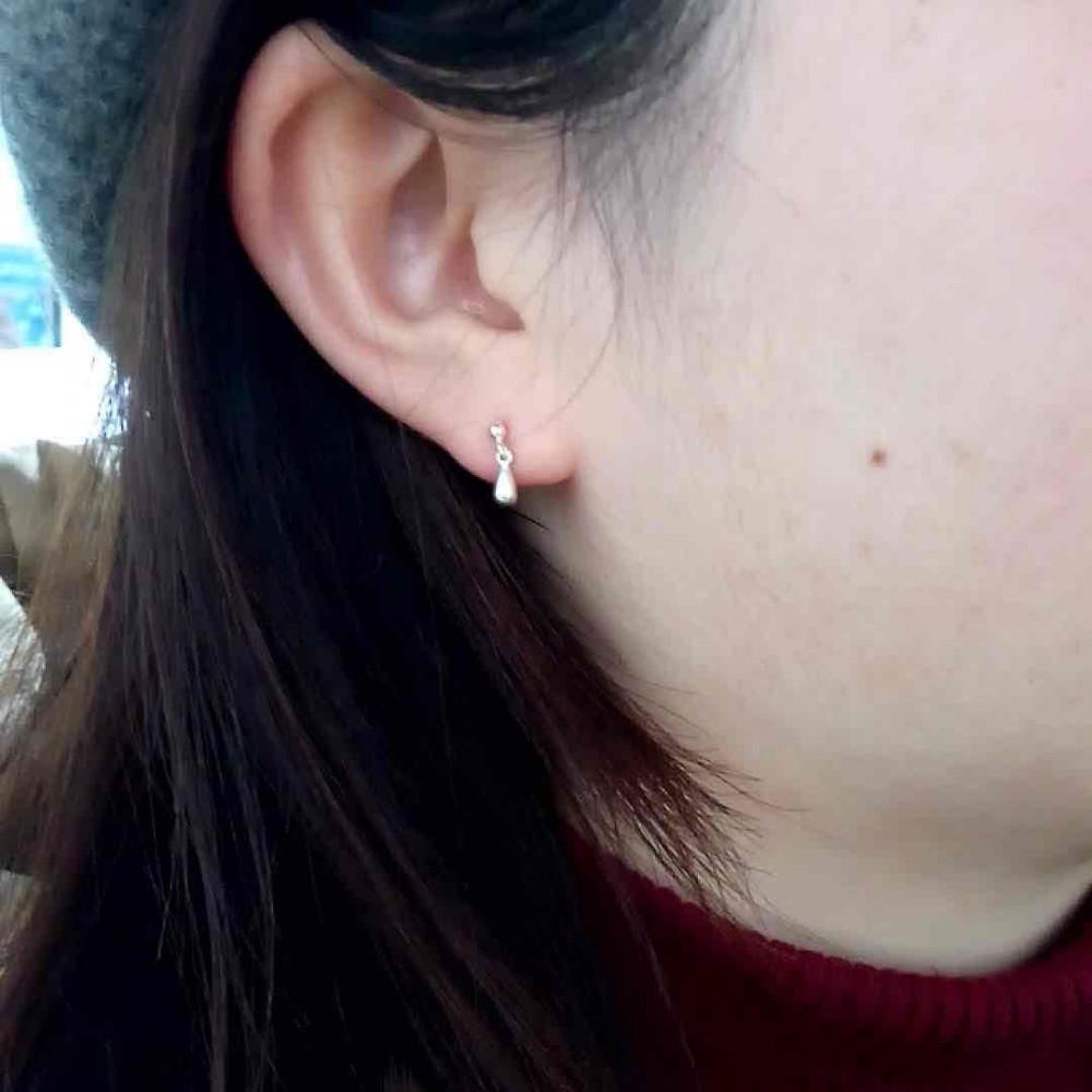 シルバーティアドロップピアス&ネックレス