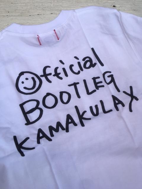 鎌倉ブランドの老舗「KAMAKULAX」の定番オリジナルHUG POWER ! Ｔシャツ【ホワイト】Sサイズ