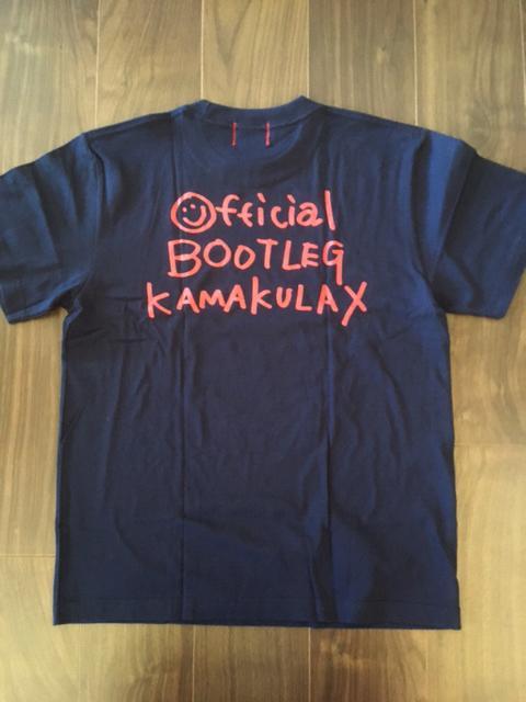 鎌倉ブランドの老舗「KAMAKULAX」の定番オリジナルHUG POWER ! Tシャツ【ネイビー】Sサイズ