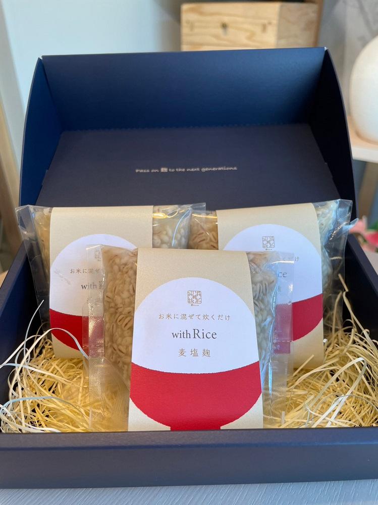 お米に混ぜて炊くだけ麦塩麹with Rice | 麹 麦塩麹 米  麦 栄養 人気 おすすめ 鎌倉 神奈川 送料無料