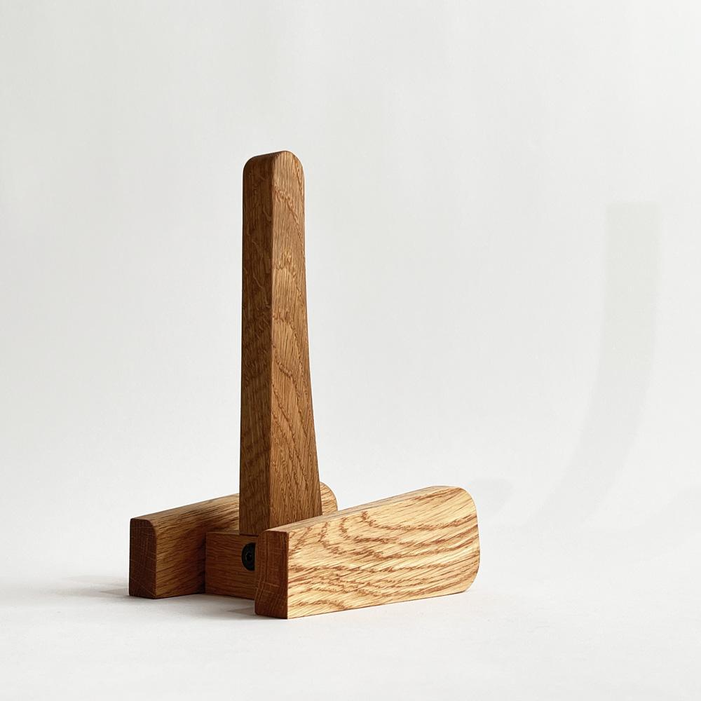 ウクレレスタンド【オーク無垢材】