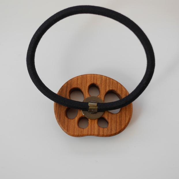 蓮根のヘアゴム