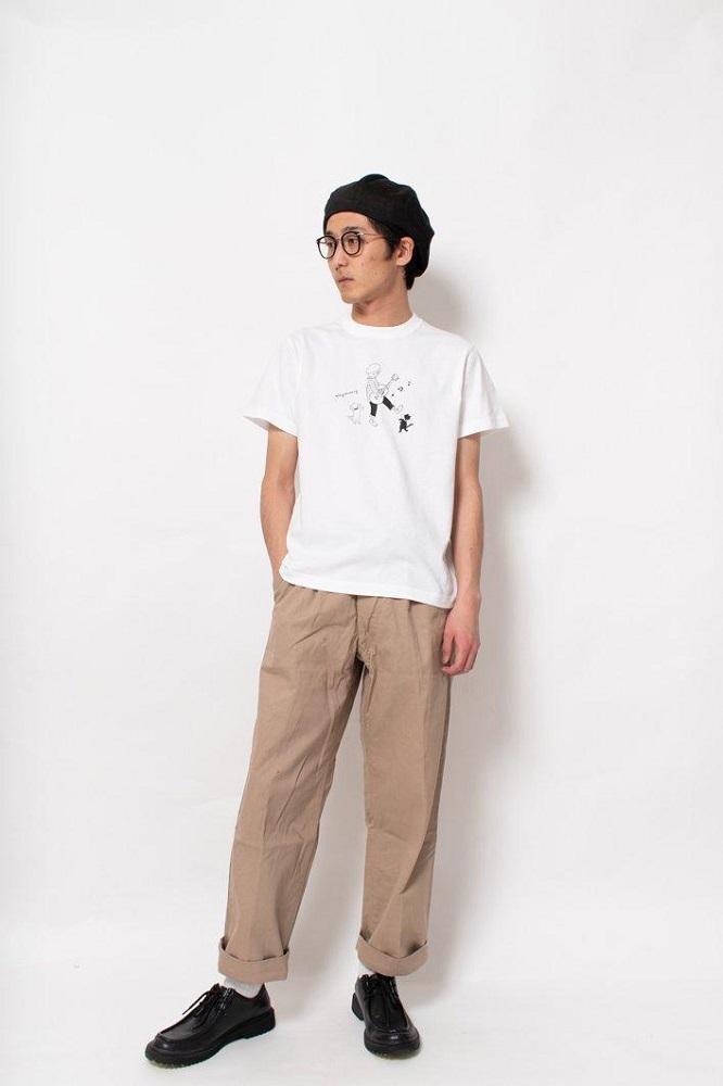 《1》レディースL・メンズS～M　ミュージックTシャツ　WHITE