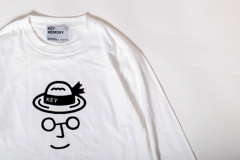 《1》レディースL・メンズS～M　麦わらロングTシャツ　White