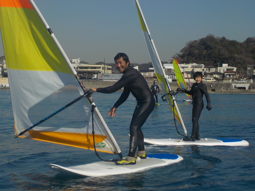 ウインドサーフィン体験チケットオフシーズン（GW,7~9月以外）