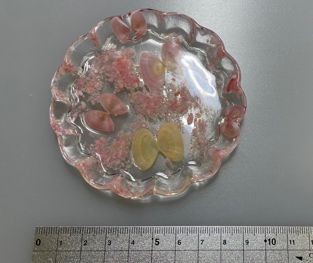 桜貝の小皿２枚セット