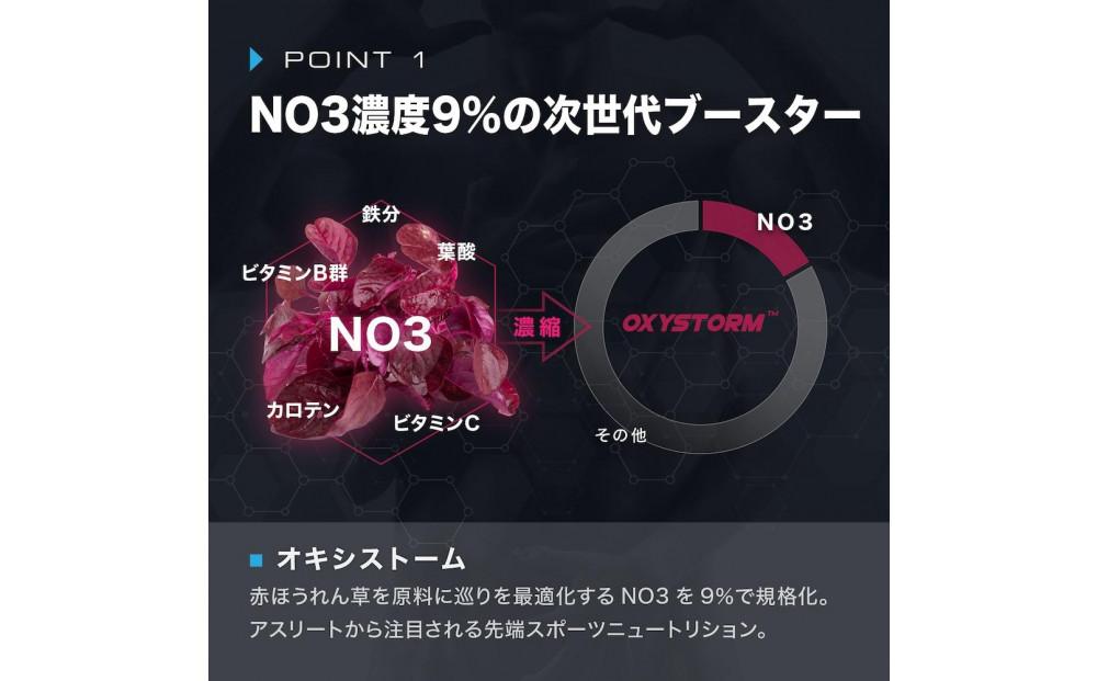 【ニトロキューブNOX】 NO系サプリ 1袋・90粒｜ブラックVキューブ オキシストーム｜ナイトプロテイン