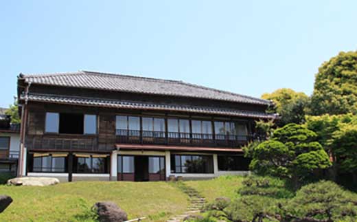 らい亭　会席「山椒」ペアお食事券　スパークリングワインハーフボトル付き