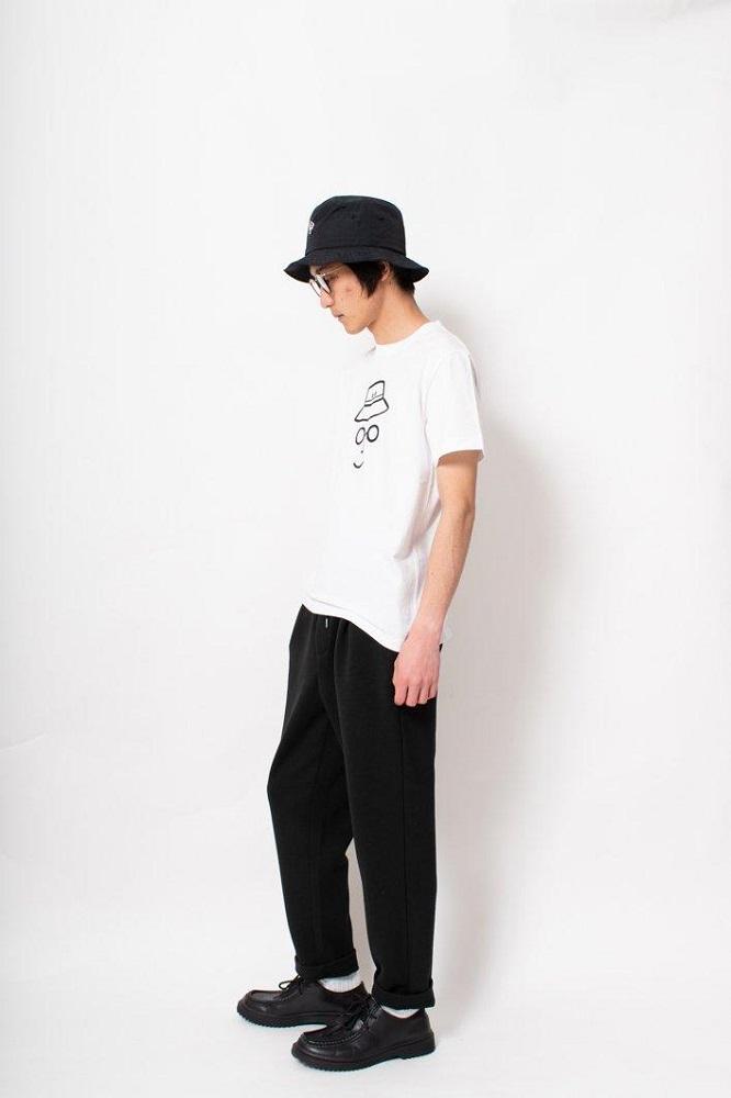 《3》メンズXL　バケットハットTシャツ　WHITE