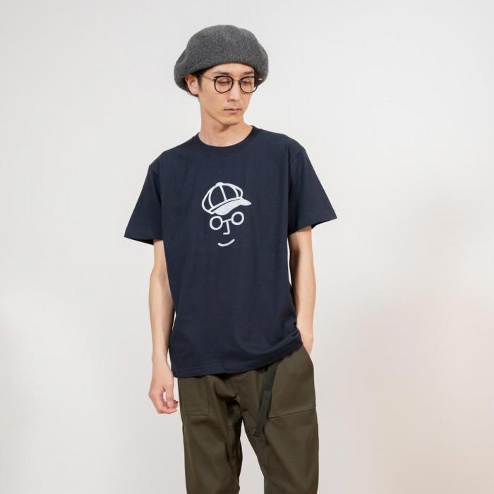 《2》【KEYMEMORY 鎌倉】キャスケットイラストTシャツ NAVY