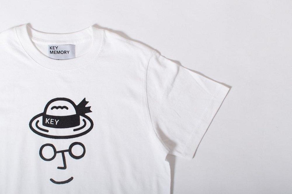 【3サイズ】【KEY MEMORY】Straw hat T-shirts WHITE