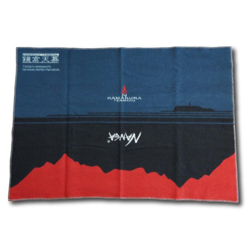 【鎌倉天幕】× NANGA KTMNA-BK スナップボタン付ブランケット | キャンプ アウトドア  ブランケット 防寒 起毛素材 人気 おすすめ キャンプグッズ ひざ掛け 多用途 軽量 送料無料 神奈川 鎌倉