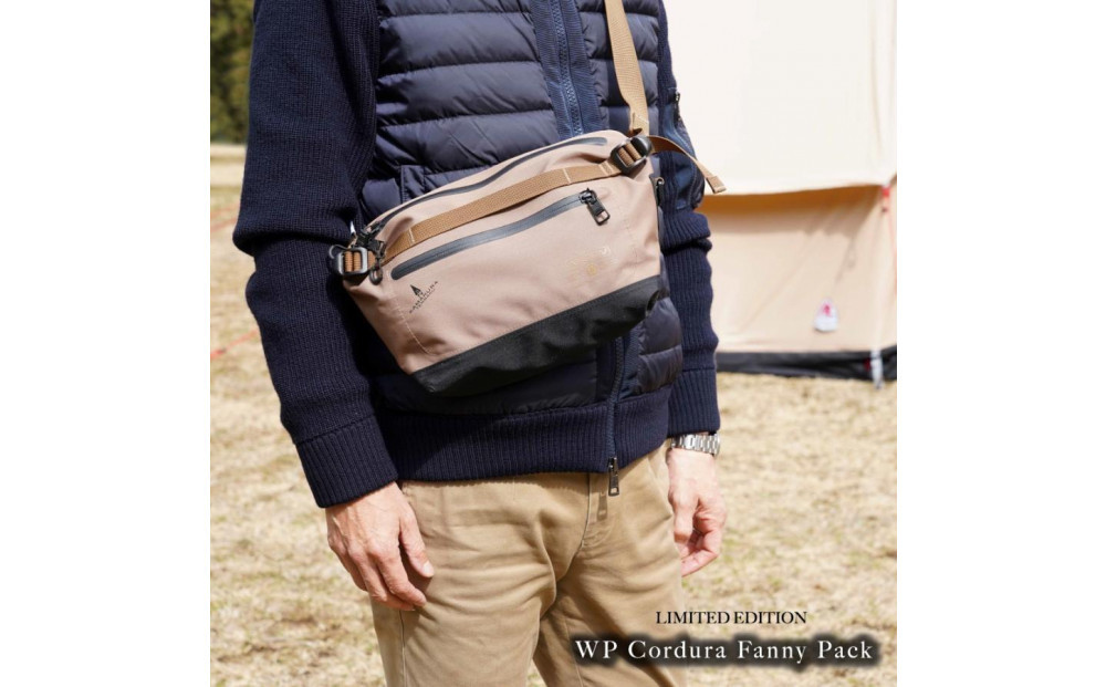 【鎌倉天幕】× AS2OV WP Cordura Fanny Pack 3レイヤー・透湿防水Cordura ファニーパック/ボディバッグ KTM-ASFP 