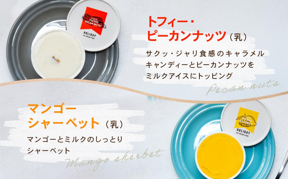 HOLIDAY ICE CREAM STORE CLASSICS　クラフトアイスクリーム 132ml×6個セット