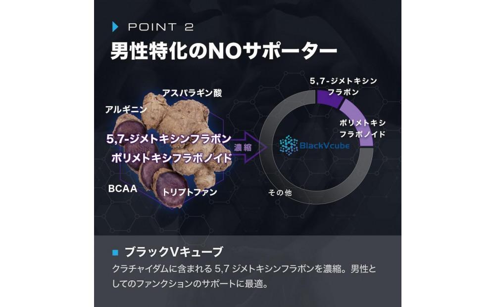 【ニトロキューブNOX】 NO系サプリ 1袋・90粒｜ブラックVキューブ オキシストーム｜ナイトプロテイン