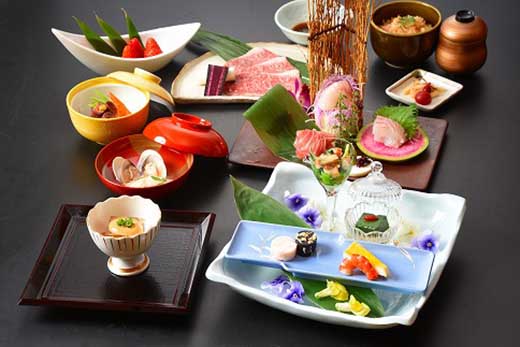 季節料理　あら珠の特選　2名様　離れ貸切会席