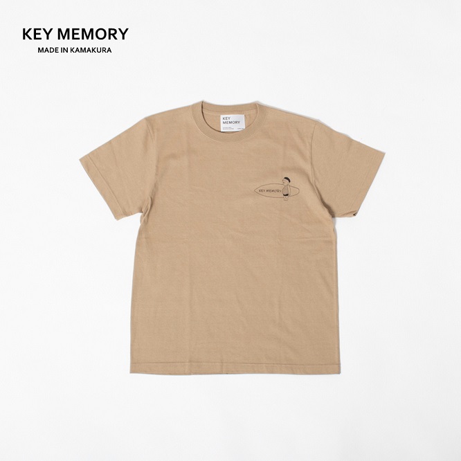 《2》メンズL　サーフTシャツ　BEIGE