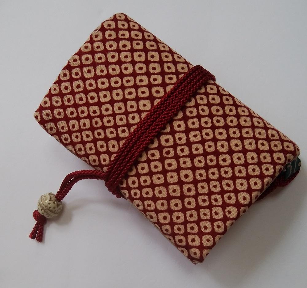 【赤色】手仕事工房 鎌倉今村　道中財布