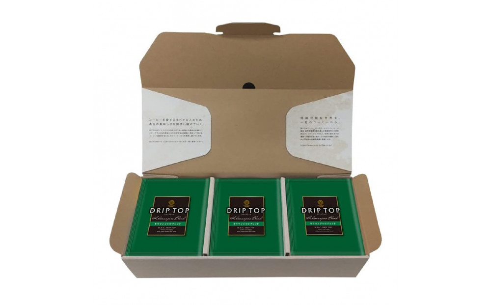 鎌倉工場焙煎！ドリップトップキリマンジャロブレンド　24杯　| コーヒー 老舗  ドリップバッグ 厳選ブレンド 人気 おすすめ カフェ 珈琲 ドリップ 送料無料 神奈川 鎌倉