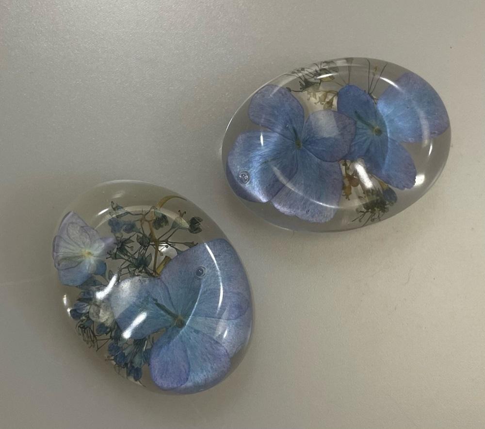 紫陽花の箸置き2個セット